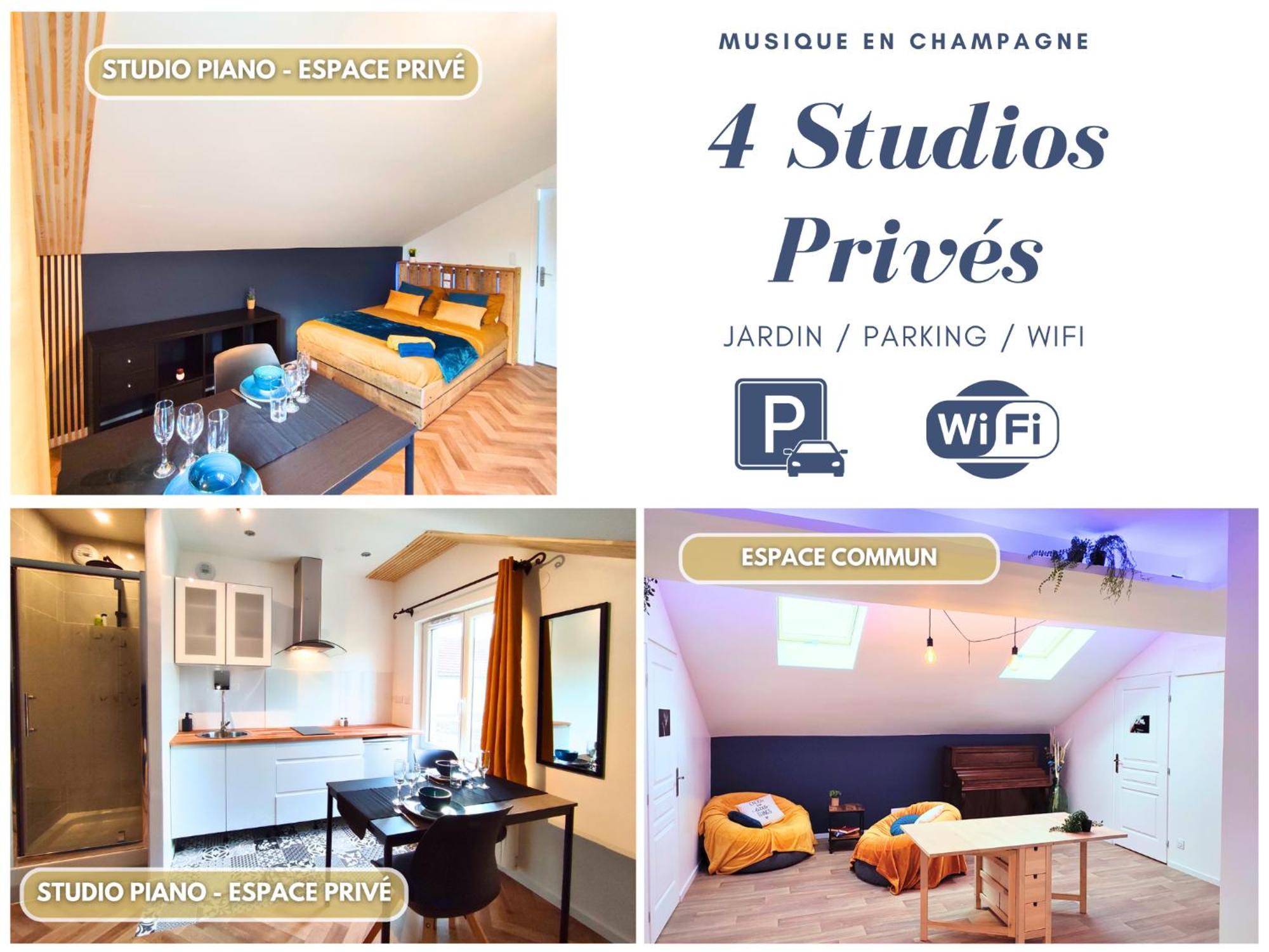4 Studios - Musique En Champagne Châlons-en-Champagne Dış mekan fotoğraf